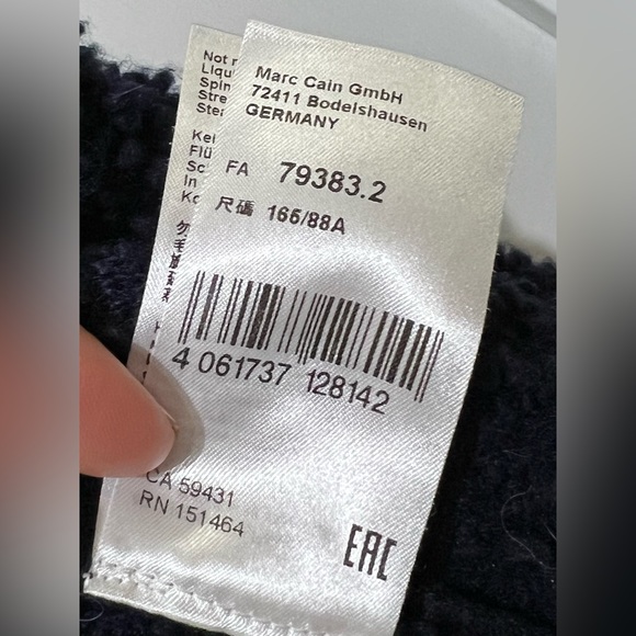 Marccain Teddy Coat size N3 - 44 - Picture 7 of 10